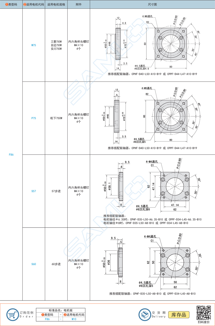 上隆電機(jī)折彎模組配件-適配KCH86鋁合金材質(zhì)2