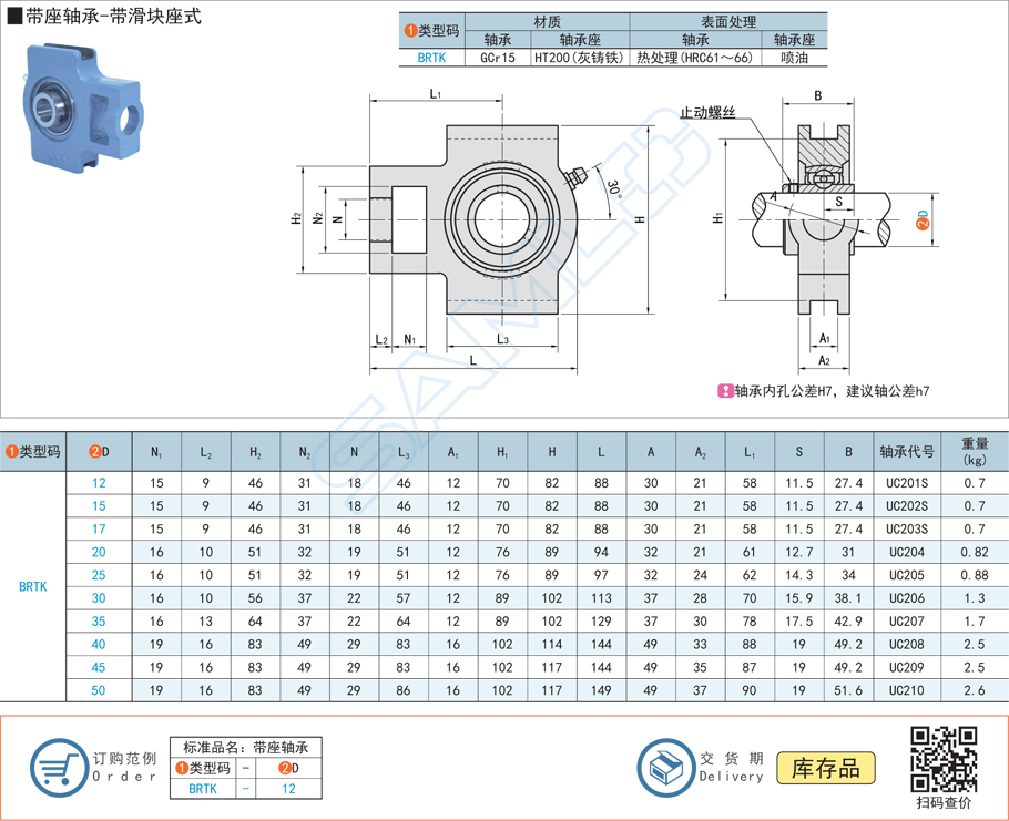 帶座外球面球軸承的加工過程