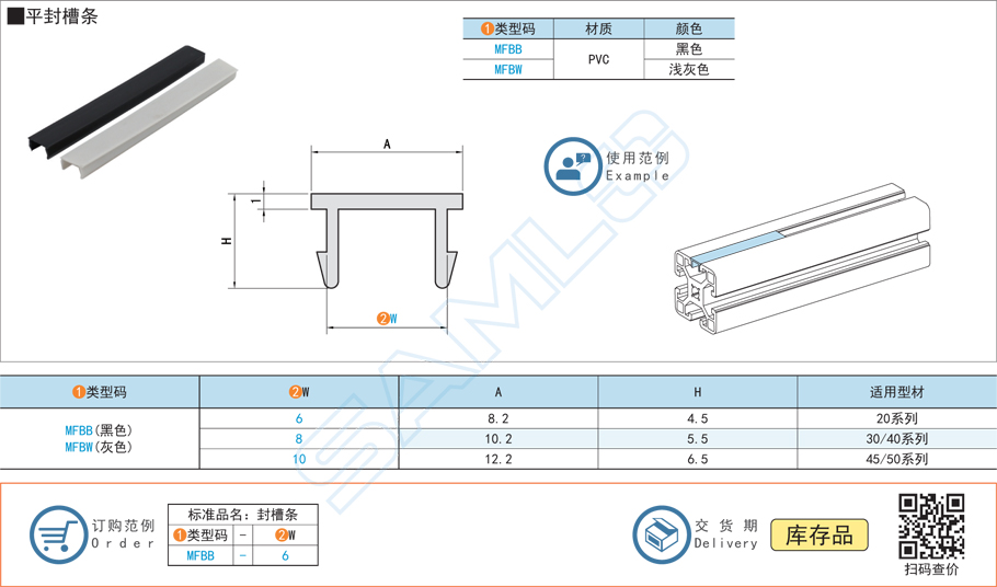 平封槽條都有哪些規(guī)格型號